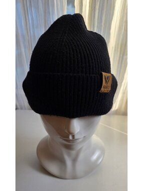 Men's Black VGOGFLY Lined Beanie